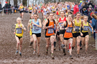 Womens under-20s 2018 British Inter Counties Cross Country Champs., Prestwold Hall, Loughborough. Photo: David T. Hewitson/Sports for All Pics